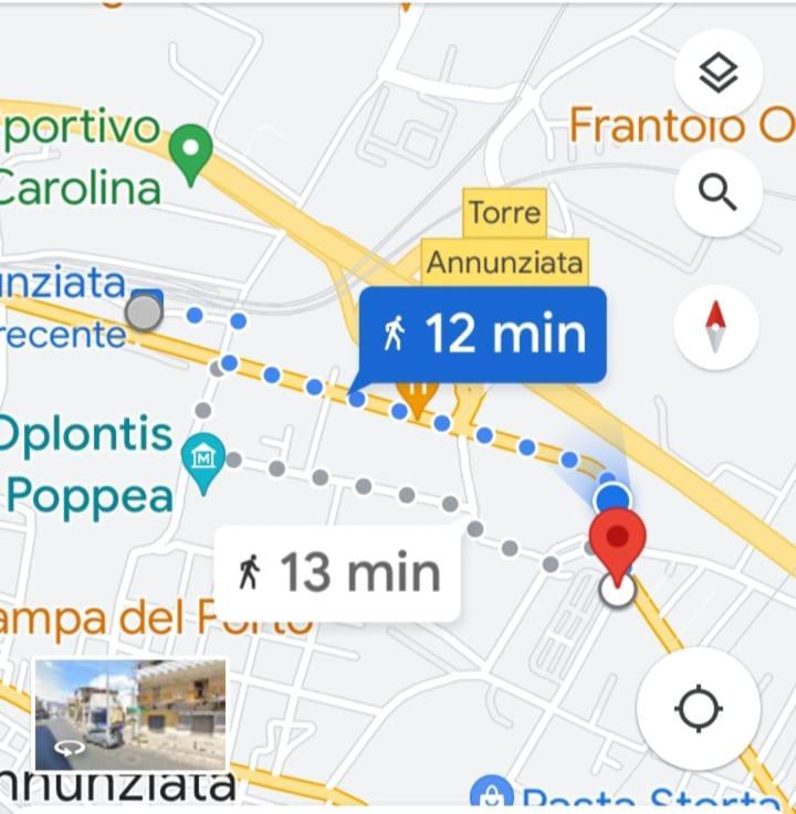 Sostaoplontina Casa Vacanza Torre Annunziata Eksteriør bilde